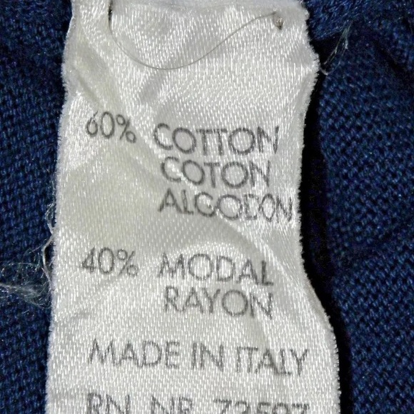 Tom James Men’s Polo Sweaters Made in Italy Sz XL - Picture 4 of 8